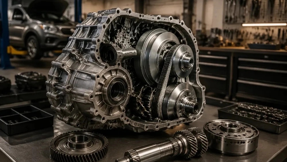 تعمیر تخصصی گیربکس CVT تیگو و آریزو در شیراز