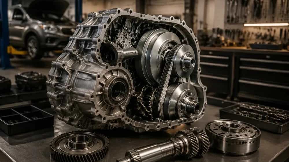 تعمیر تخصصی گیربکس CVT تیگو و آریزو در شیراز