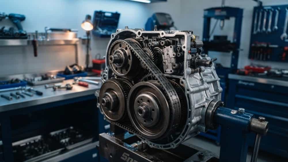 تعمیرگاه گیربکس CVT و DCT در شیراز با تست و عیب‌یابی رایگان